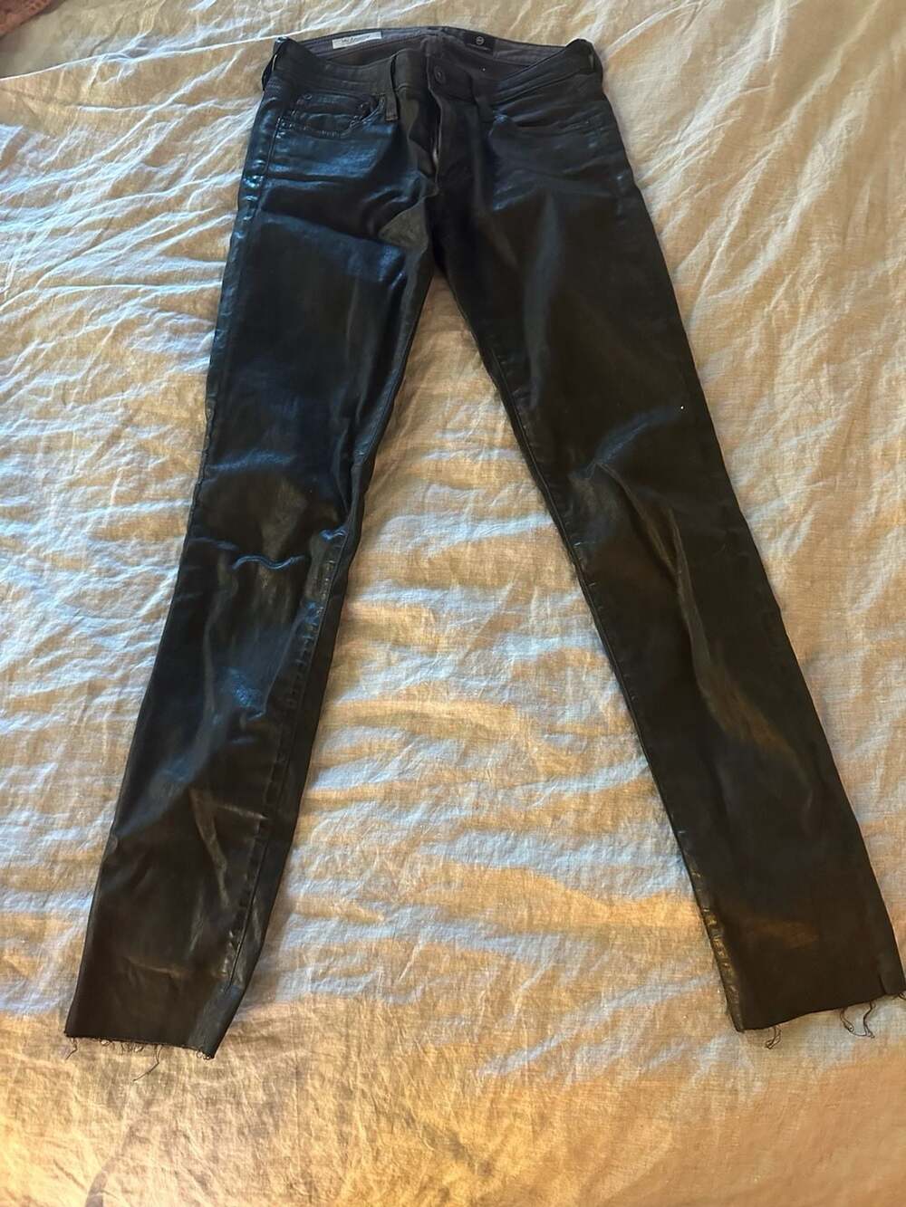 AG Adriano Goldschmied The Legging Super Skinny Waxed Jeans